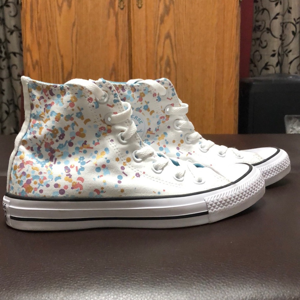 Converse high tops.